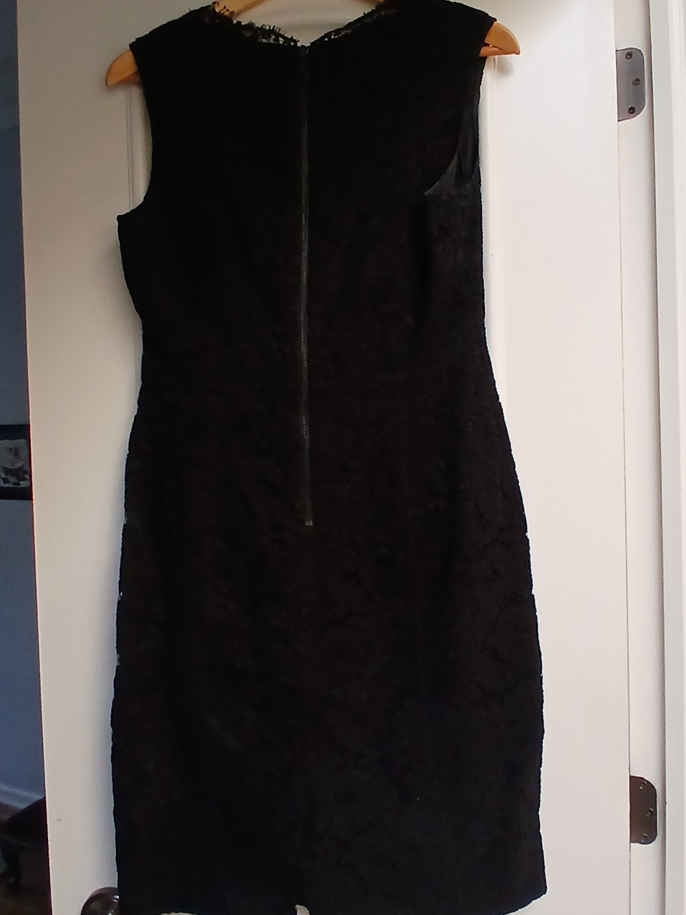 Burberry London Black Lace Sheath Dress - Picture 5 of 10
